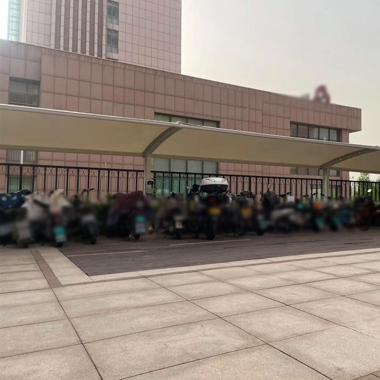 彭水膜结构电动车棚