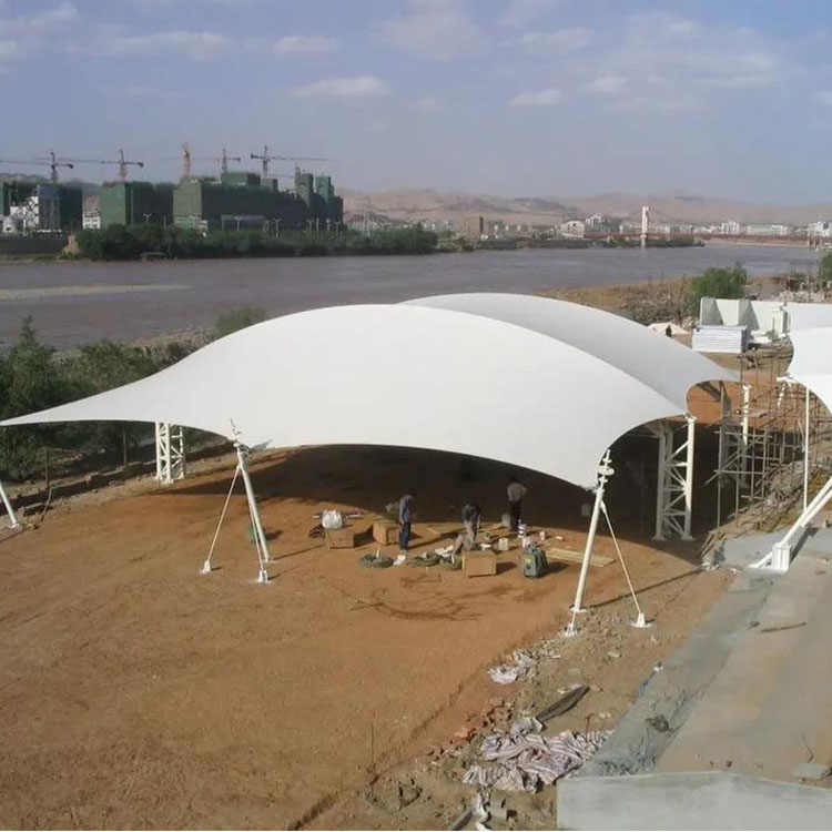 彭水膜结构汽车棚